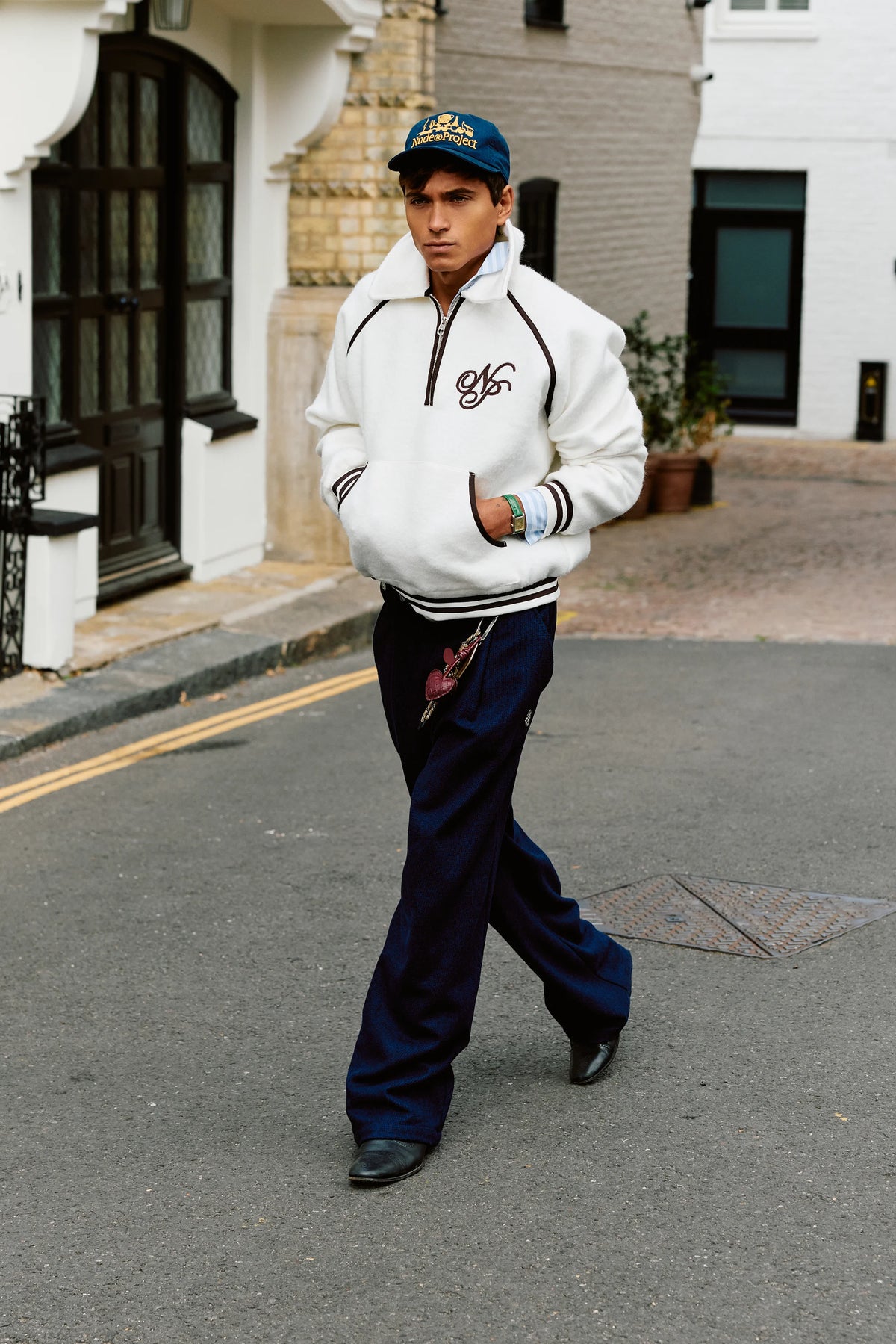 Teddy Quarter-Zip Marshmallow