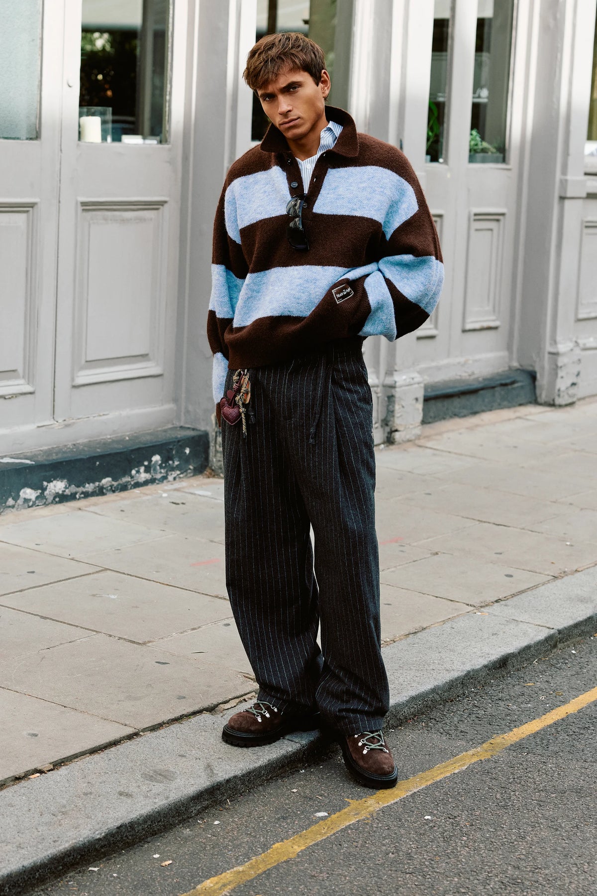 Candem Knit Sweater Brown