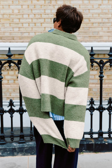 Candem Knit Sweater Green