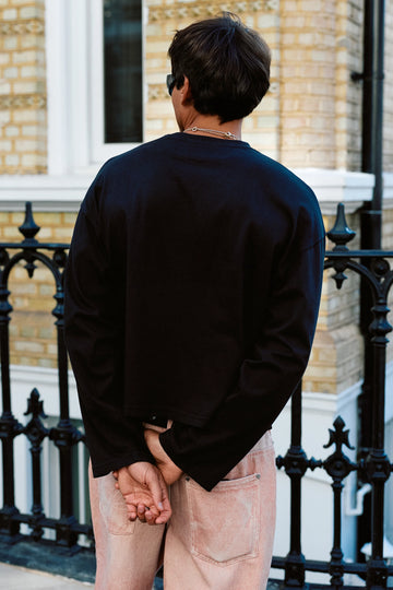 Mon Amour Long-Sleeve Tee Ash