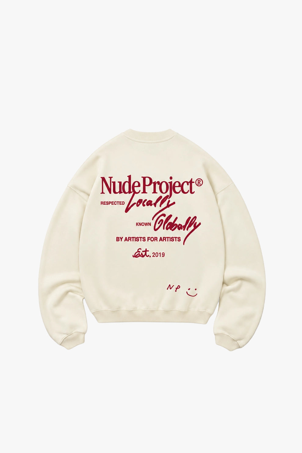 Global Soon Sweatshirt Marshmallow