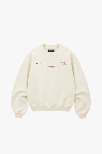 Global Soon Sweatshirt Marshmallow