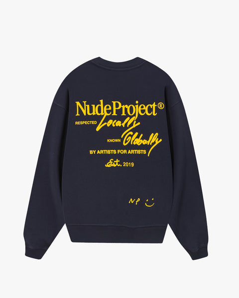 【新品未使用】SEA CREWNECK SWEATSHIRT NAVY/ XL 1_1200x1200.jpg?v=1700677639