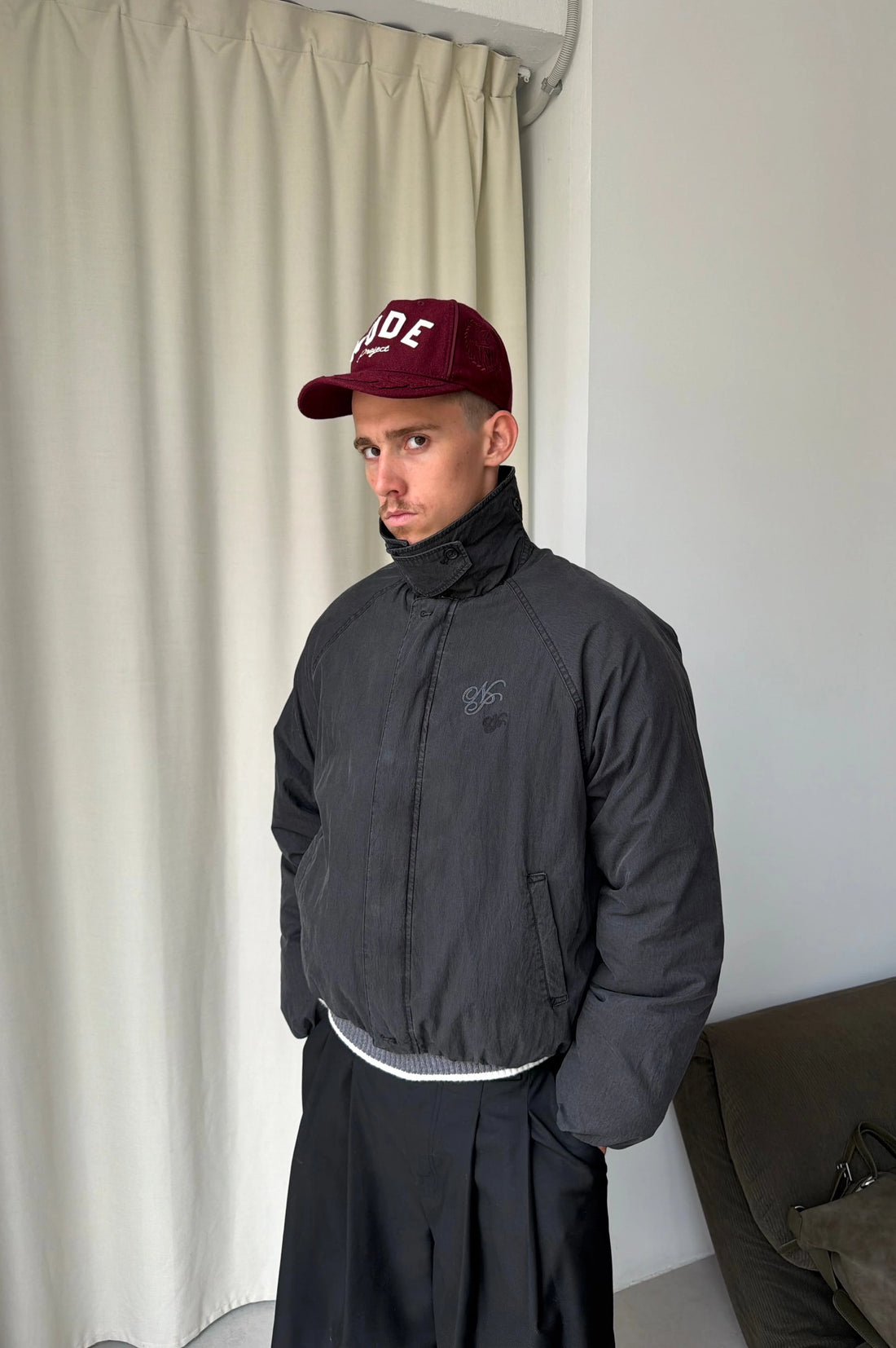 The Freelancer Bomber Jacket Ash