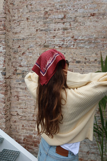 Cover Handkerchief Burgundy