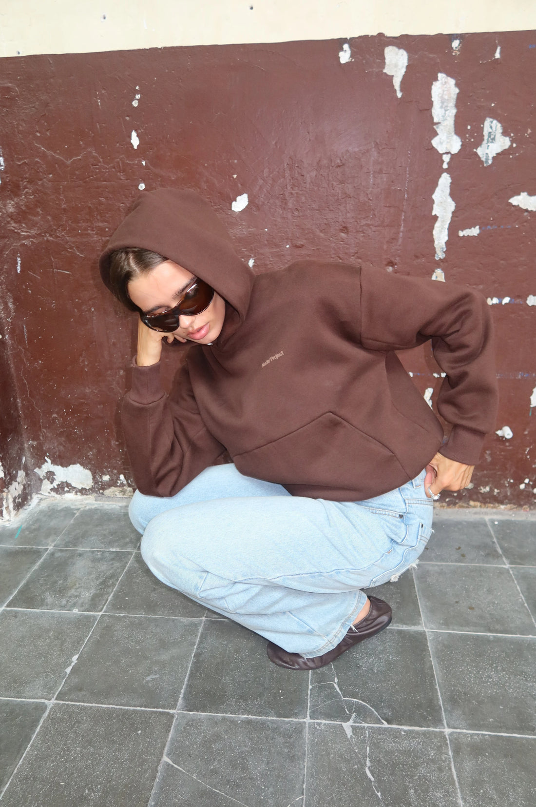 Origins Hoodie Brown