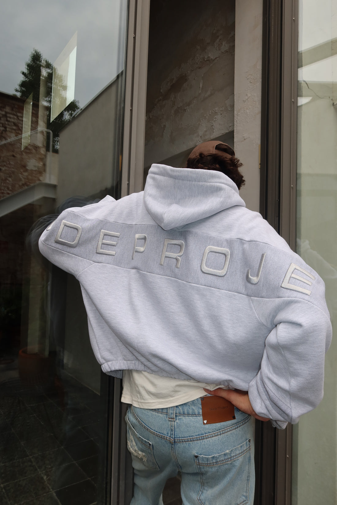 United Zip-Up Hoodie Grey