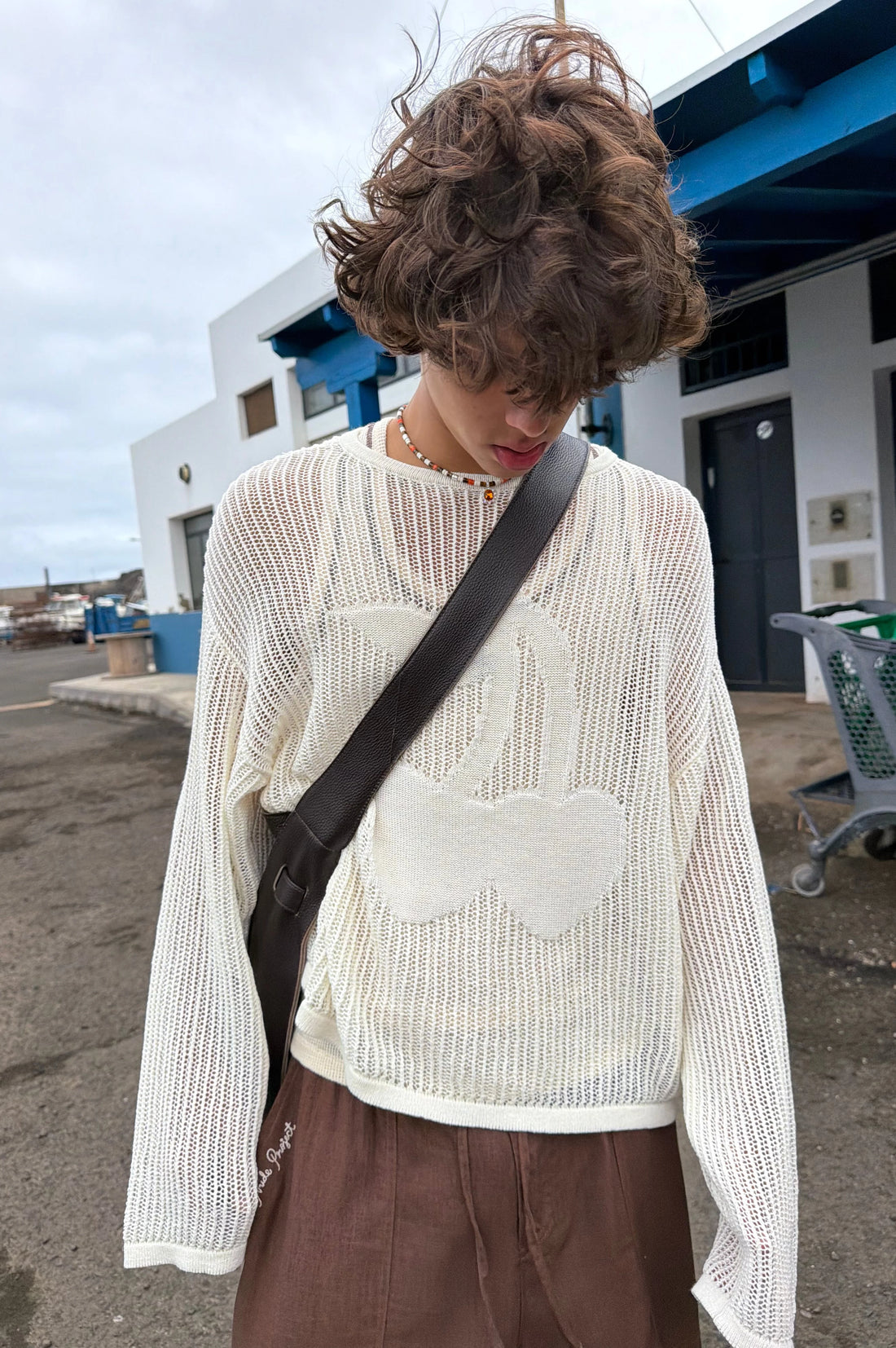 Cerise Knit Sweater