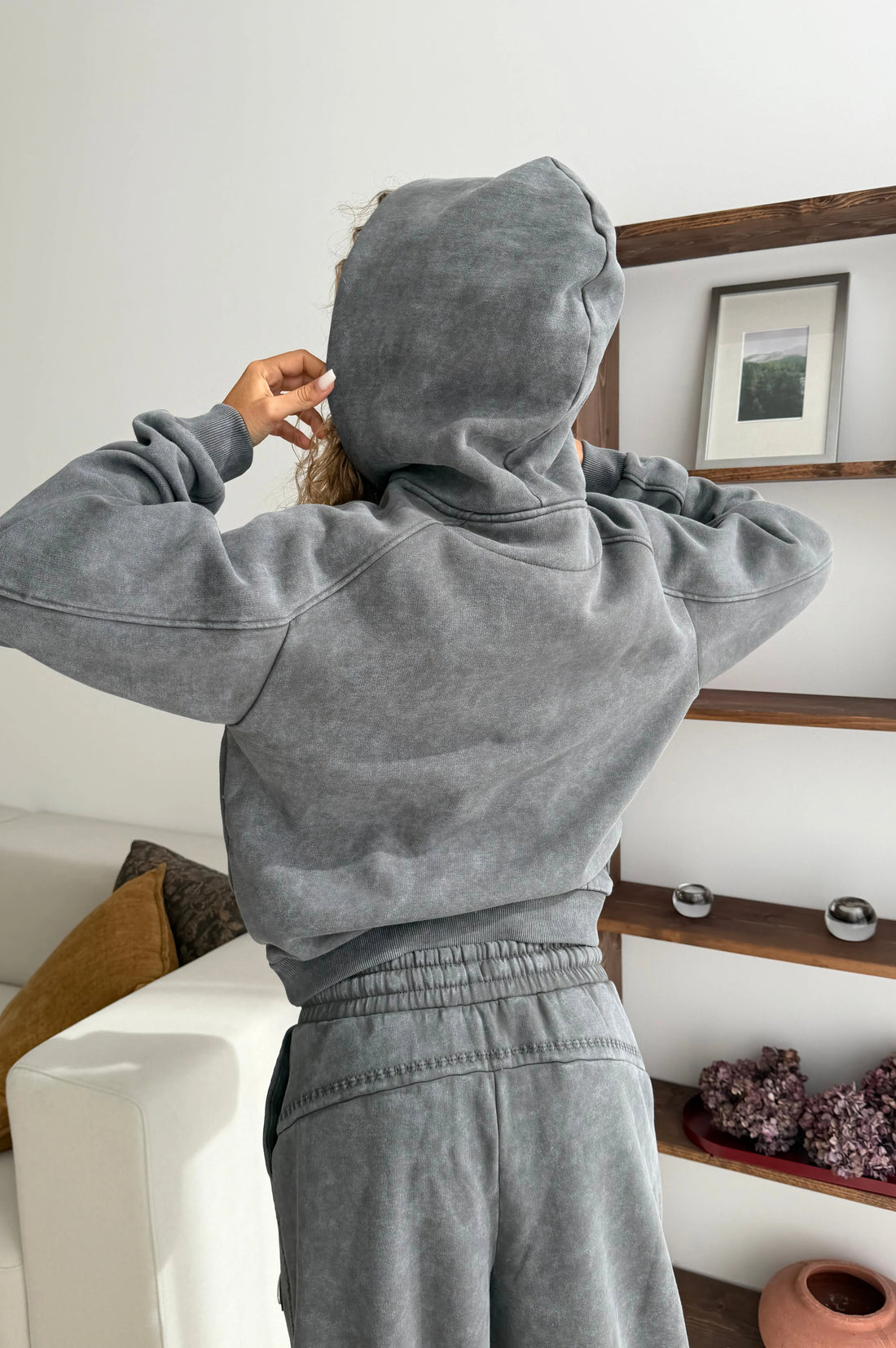 Solid Hoodie Ash