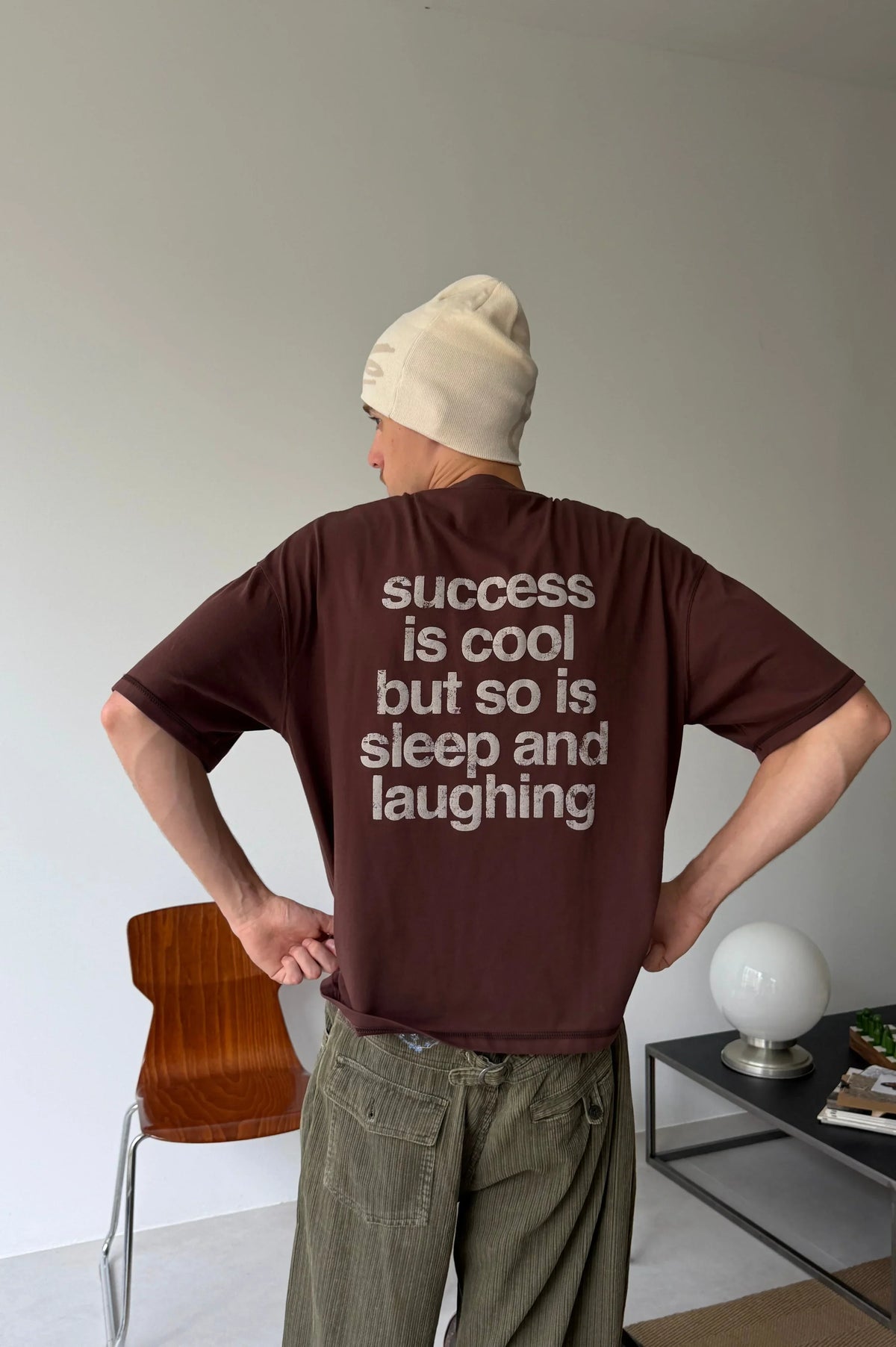 Success Tee Brown