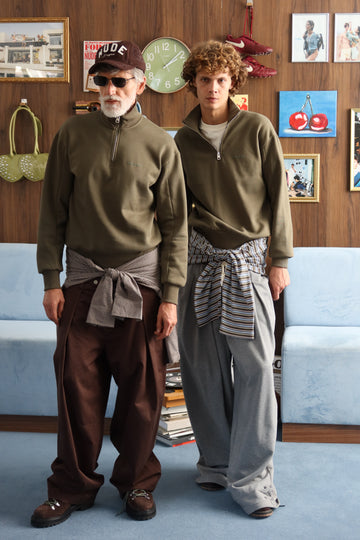 Origins Quarter-Zip Khaki
