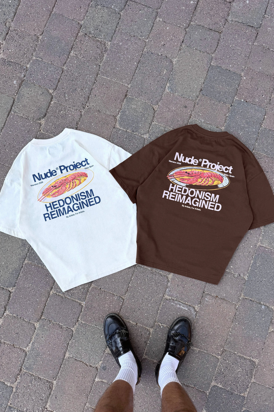 Lobster Tee Marshmallow
