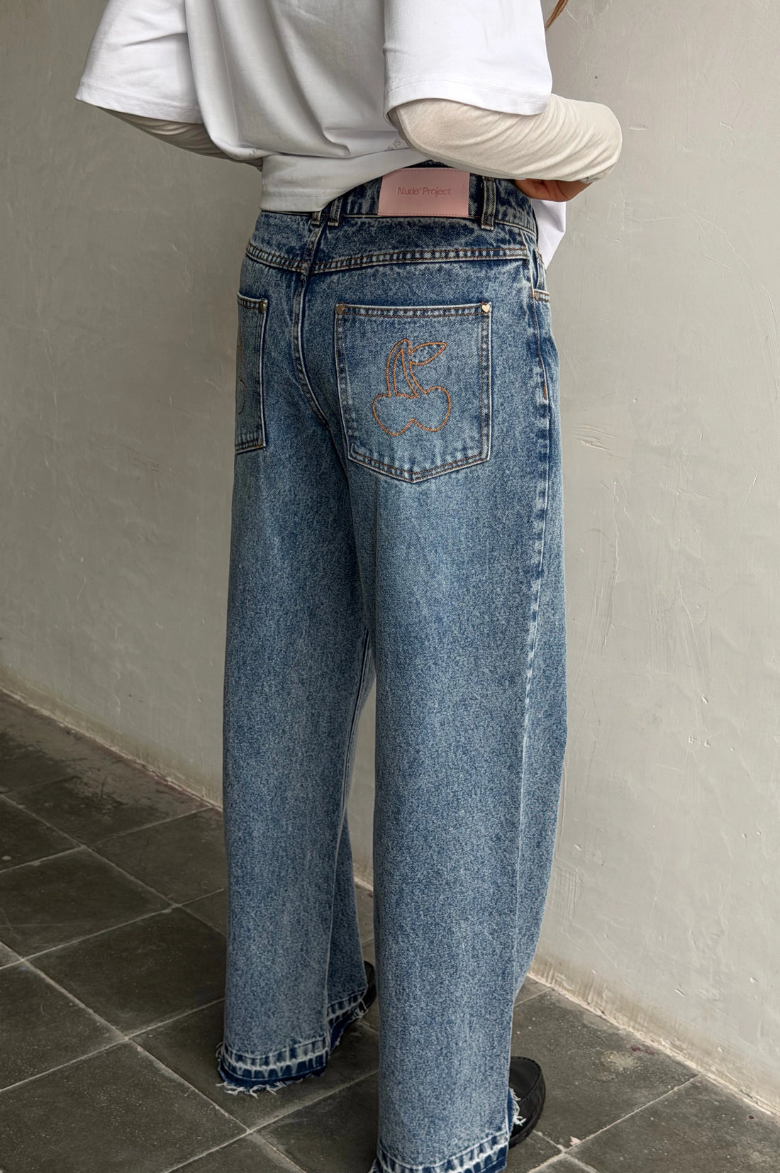 Old Baggy Jeans Washed Indigo