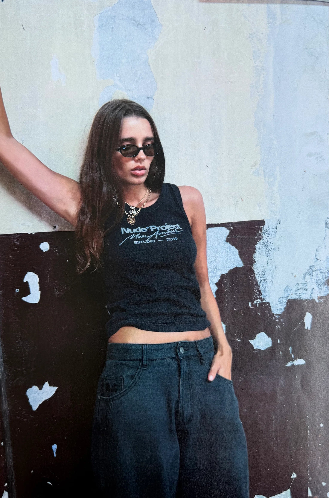 Mon Amour Tank Top Ash