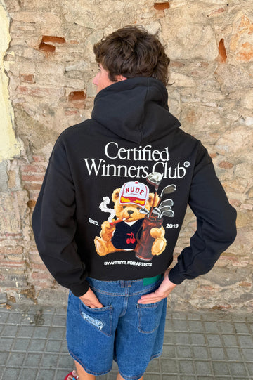 Winner Hoodie Black