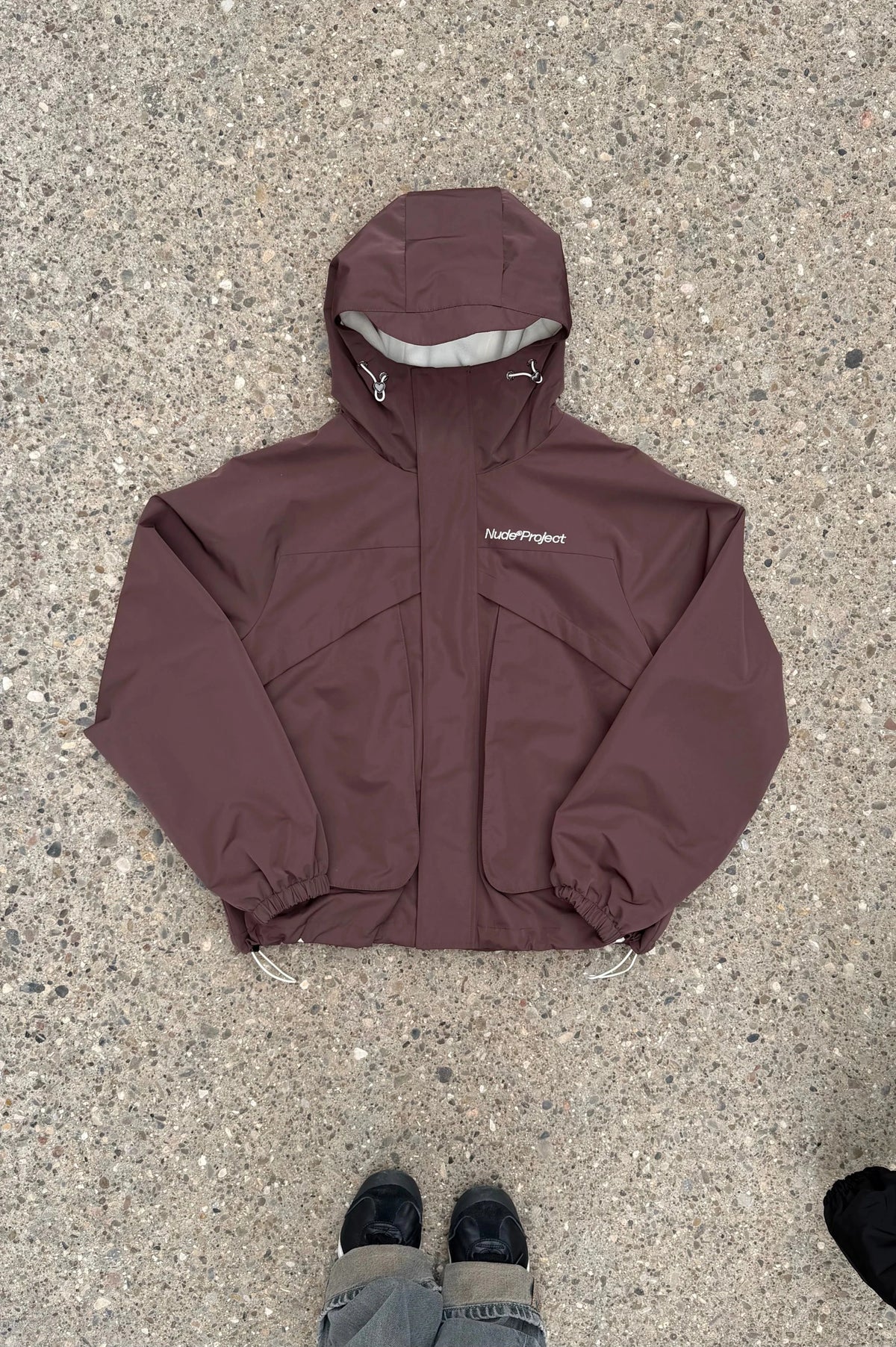 Windbreaker Jacket Brown