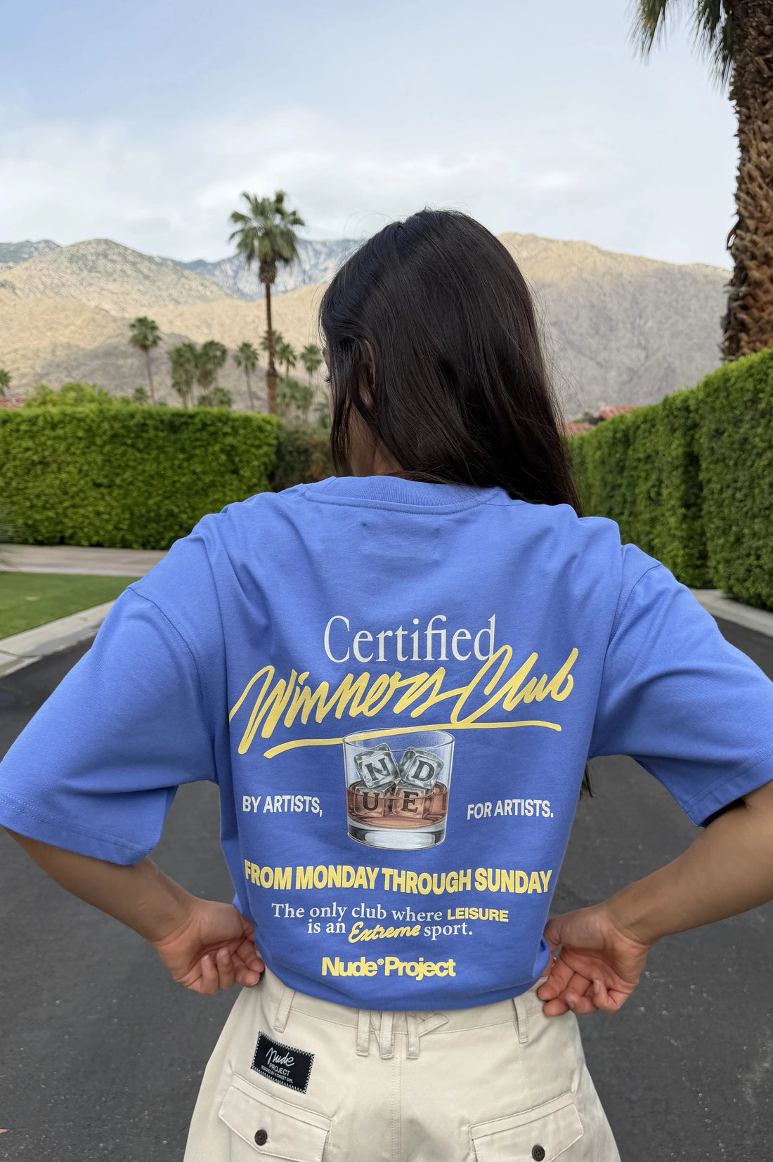 Winners Club Tee Blue