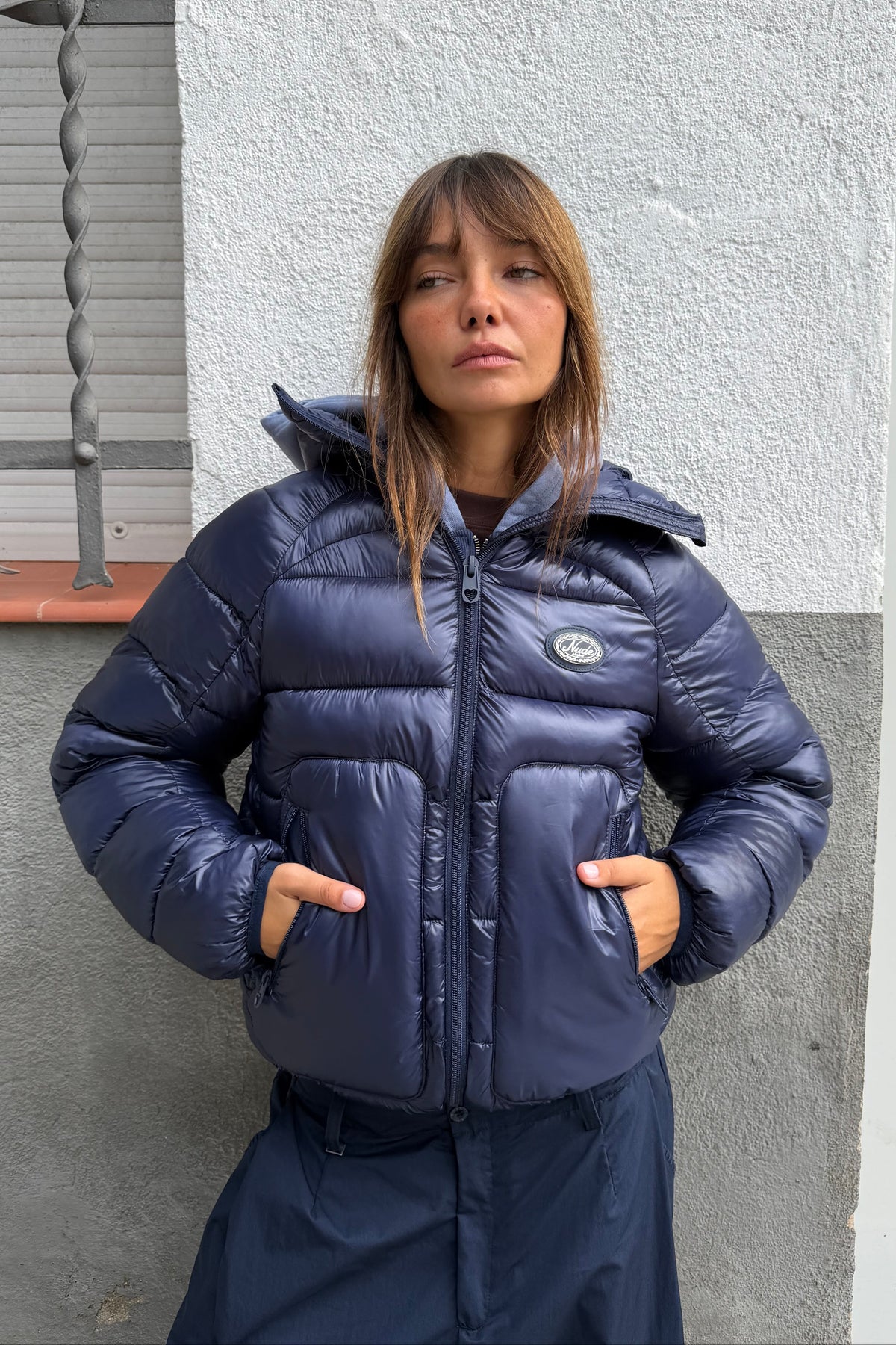 Iconic Puffer Jacket Navy