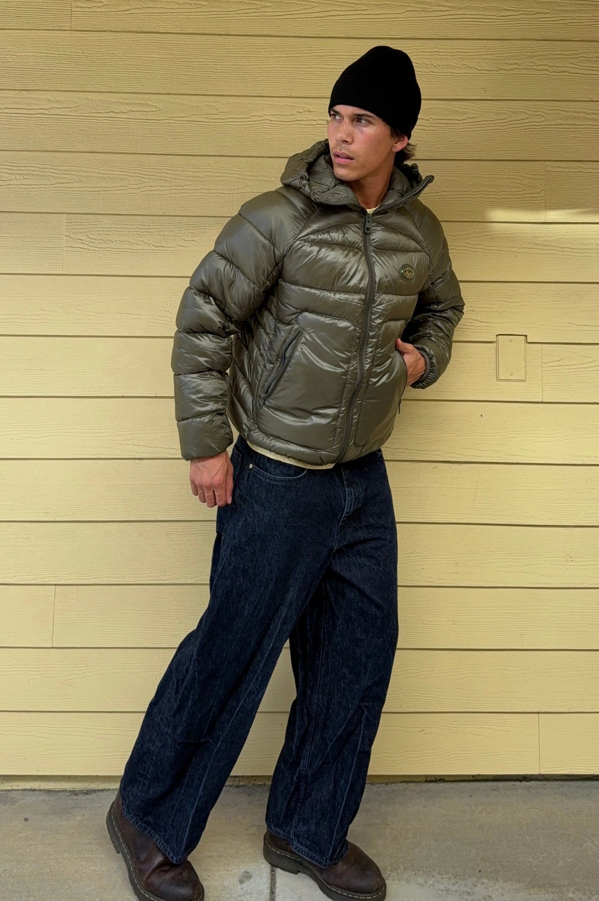 Iconic Puffer Jacket Khaki