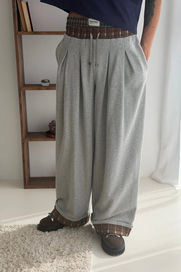 The Sick Day Sweatpants Grey Melange