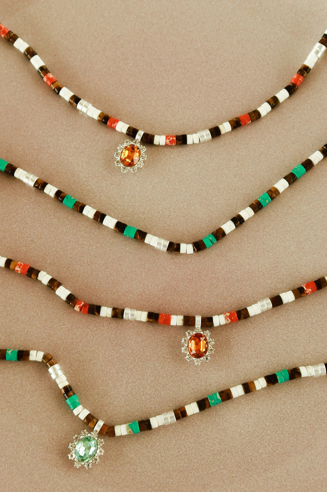 Famara Necklace Orange