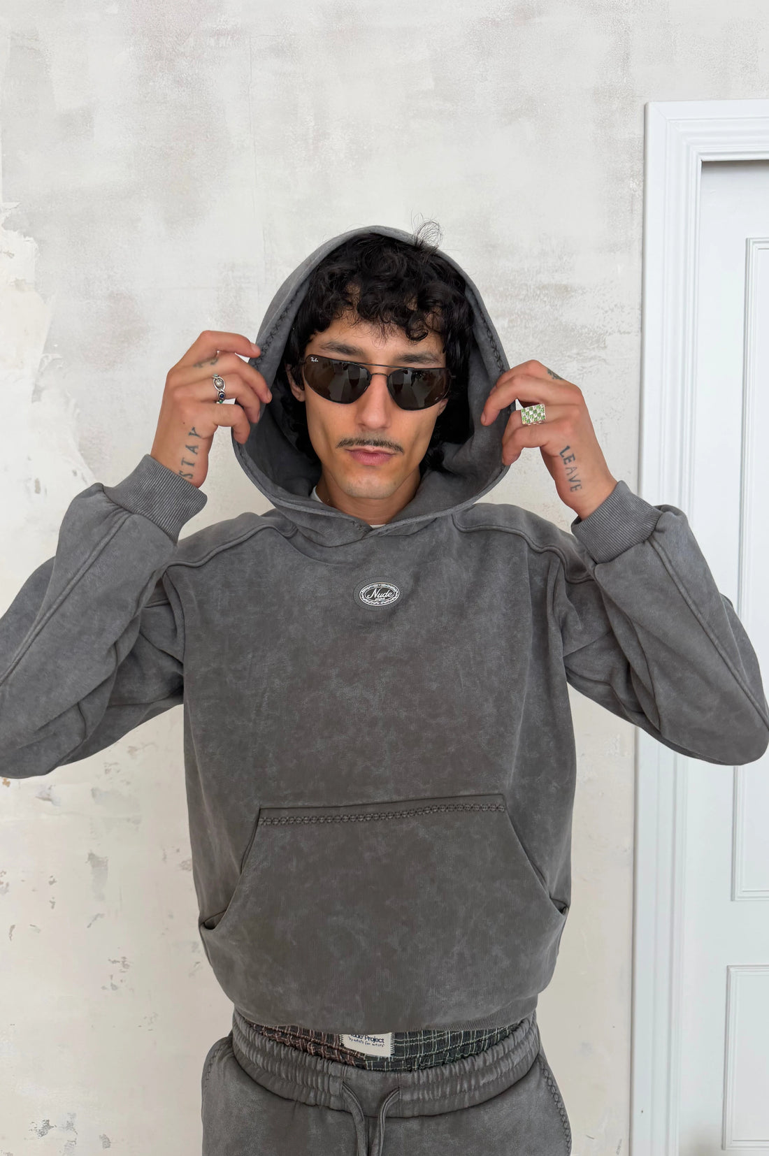 Solid Hoodie Ash