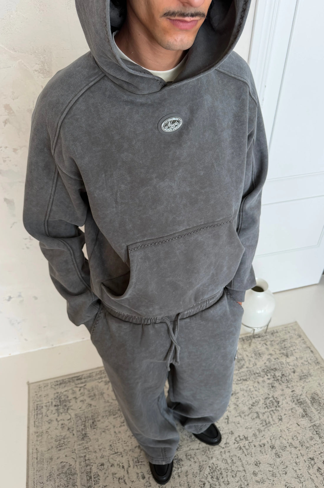 Solid Hoodie Ash