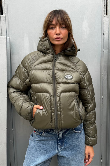 Iconic Puffer Jacket Khaki
