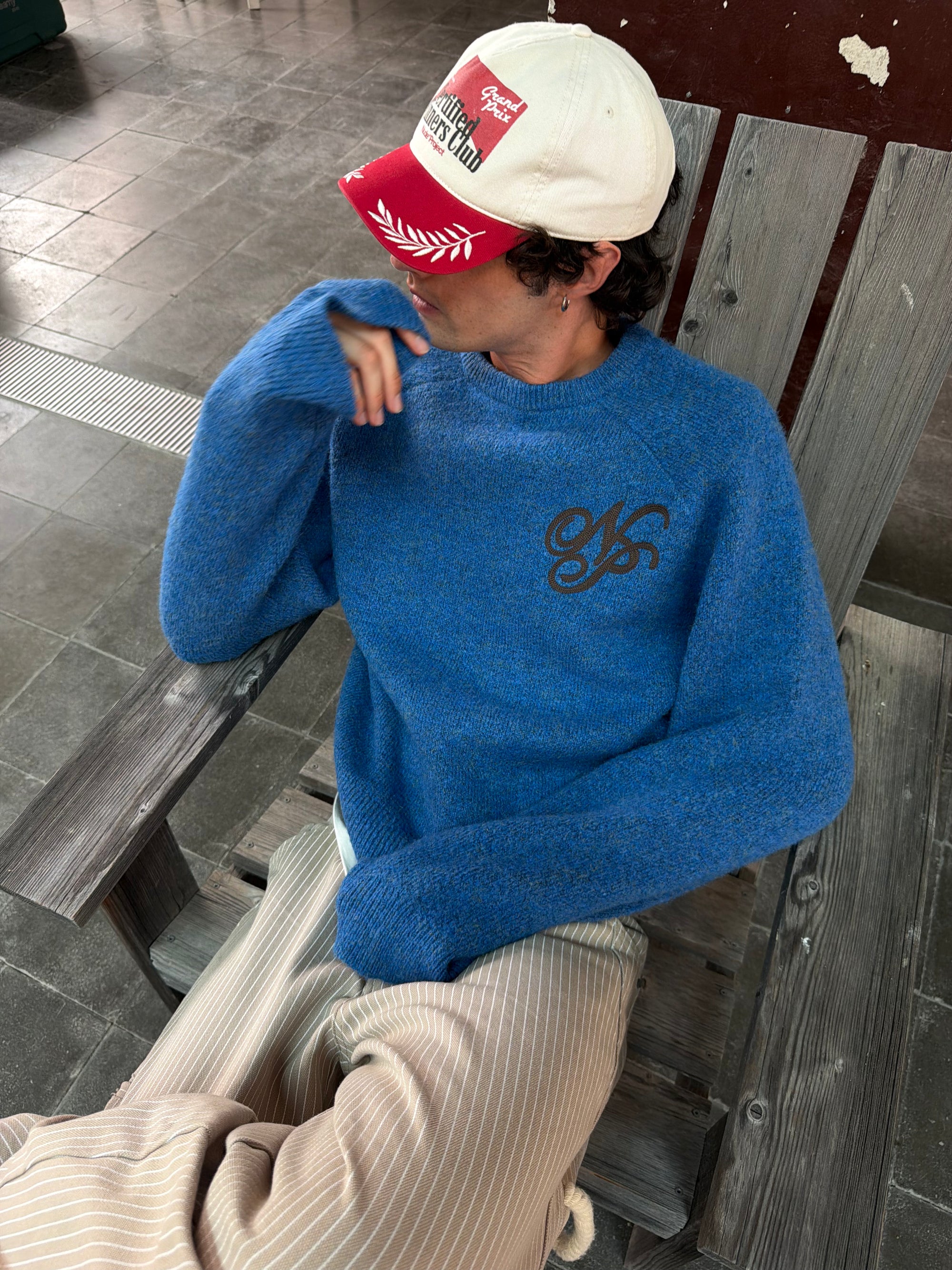 Le Marais Knit Sweater Blue