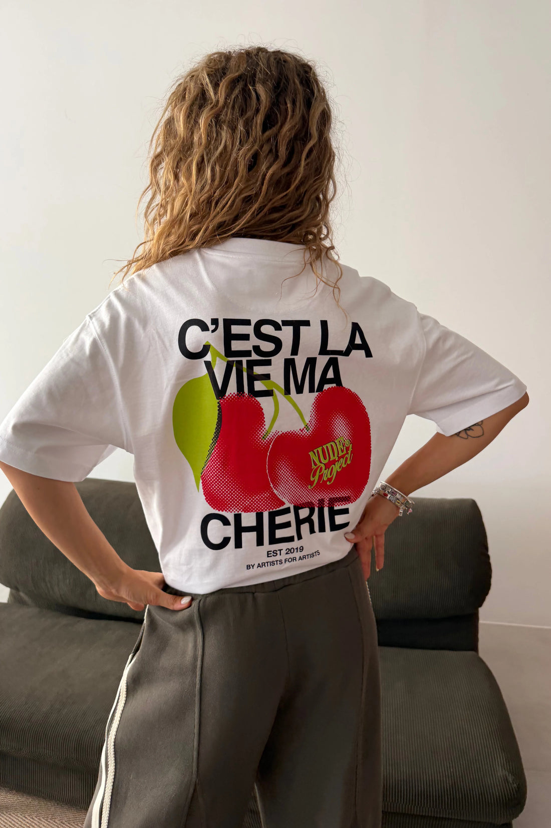 Ma Cherie Tee White