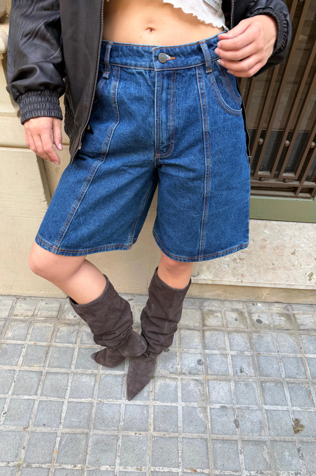 Denim Jorts Indigo
