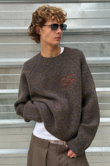 Le Marais Knit Sweater Brown
