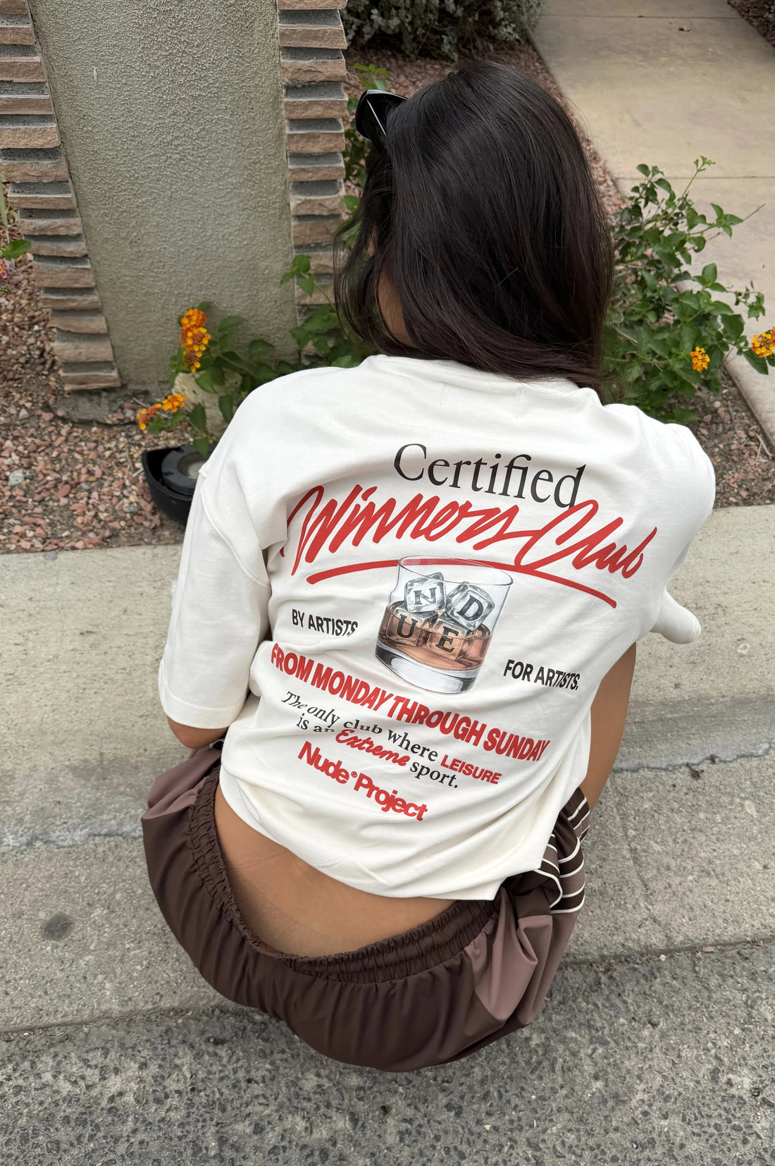 Winners Club Tee Ivory
