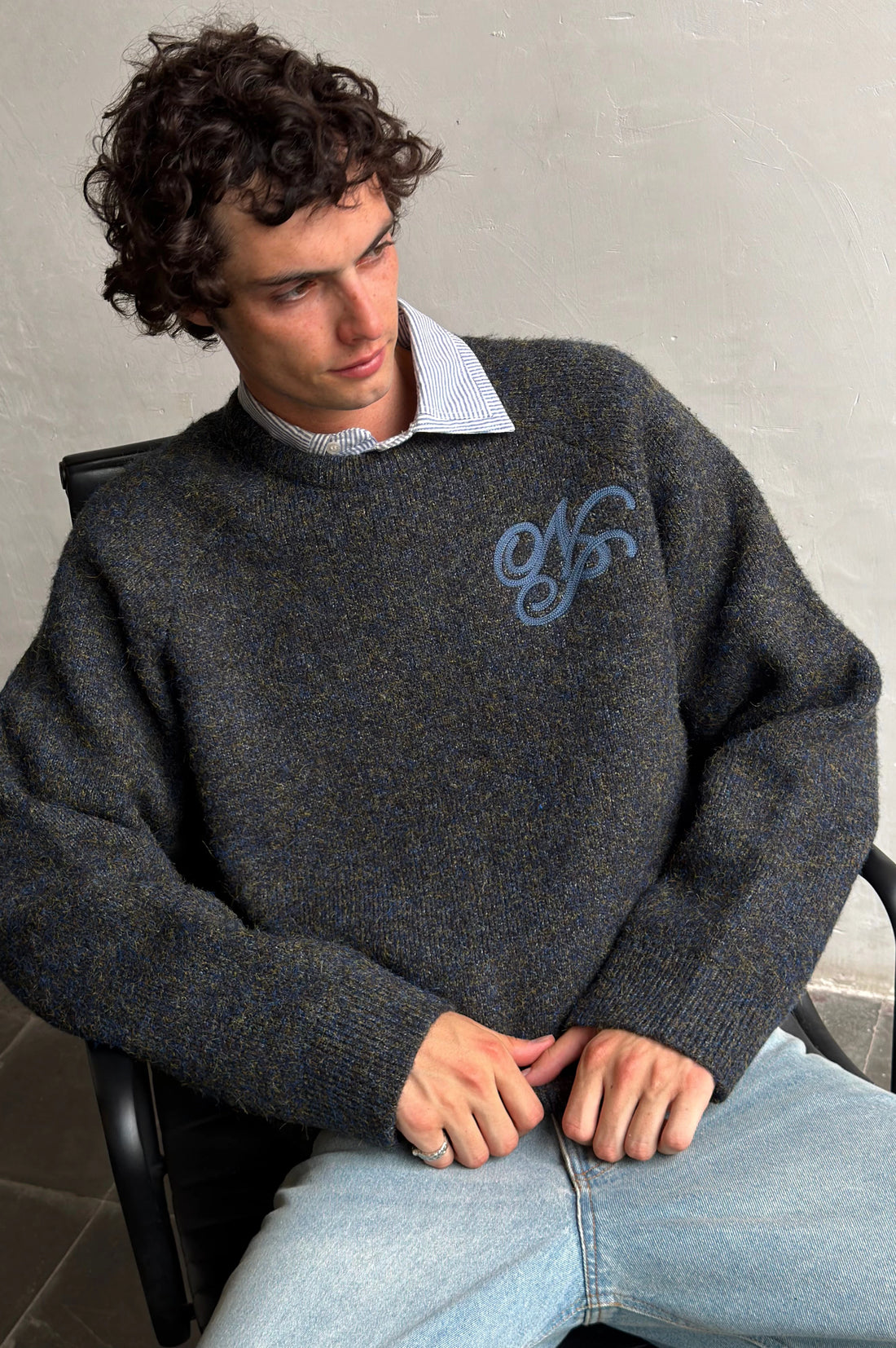 Le Marais Knit Sweater Ash