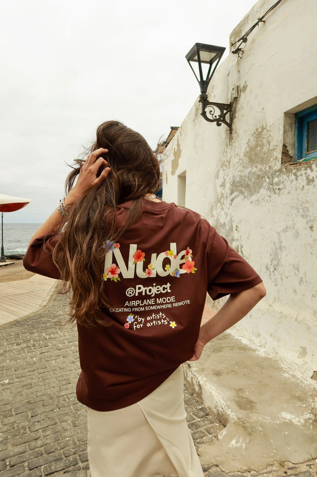 Lotus Tee Brown