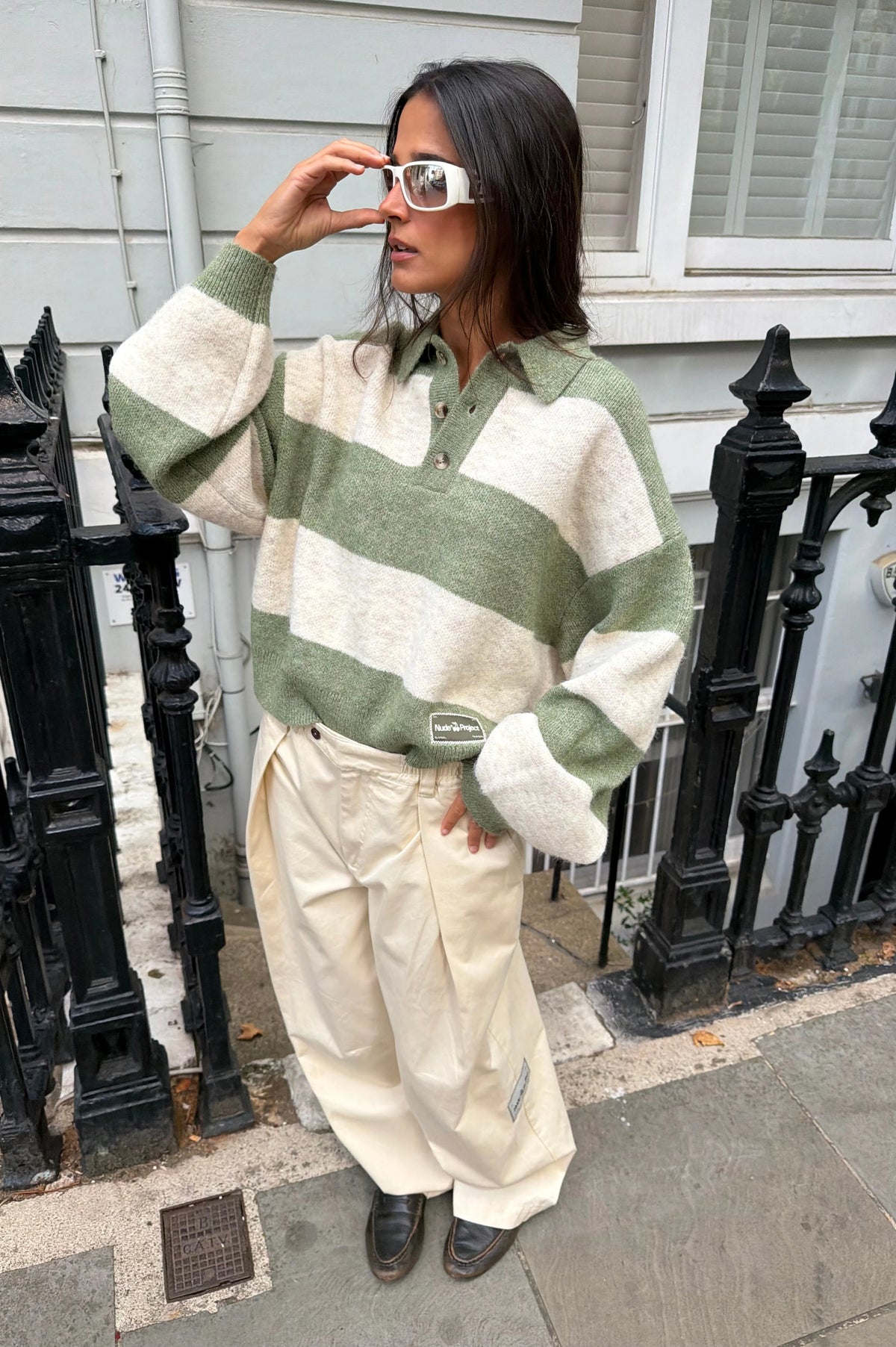Candem Knit Sweater Green