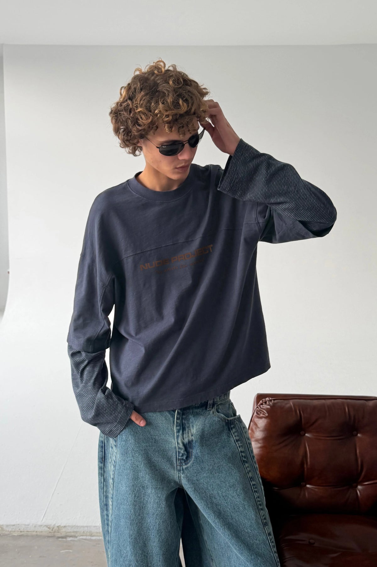 Sport Long-Sleeve Tee Navy
