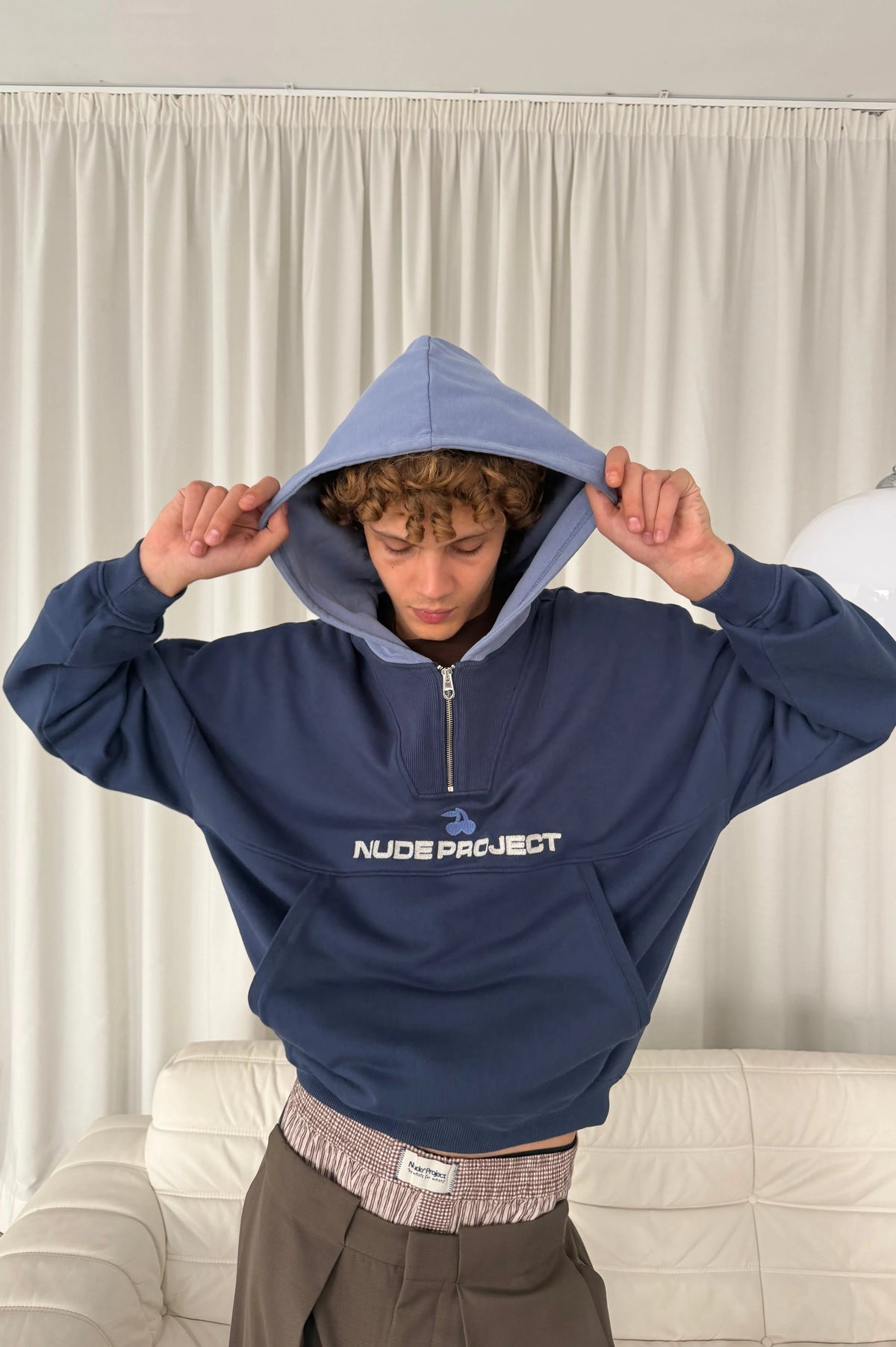 Jinju Hoodie Navy
