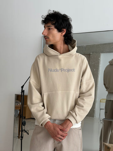 Box Logo Hoodie Ivory