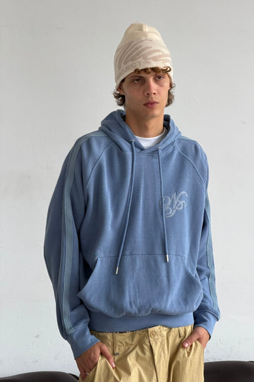Script Hoodie Blue
