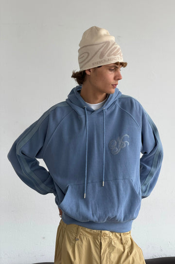 Script Hoodie Blue