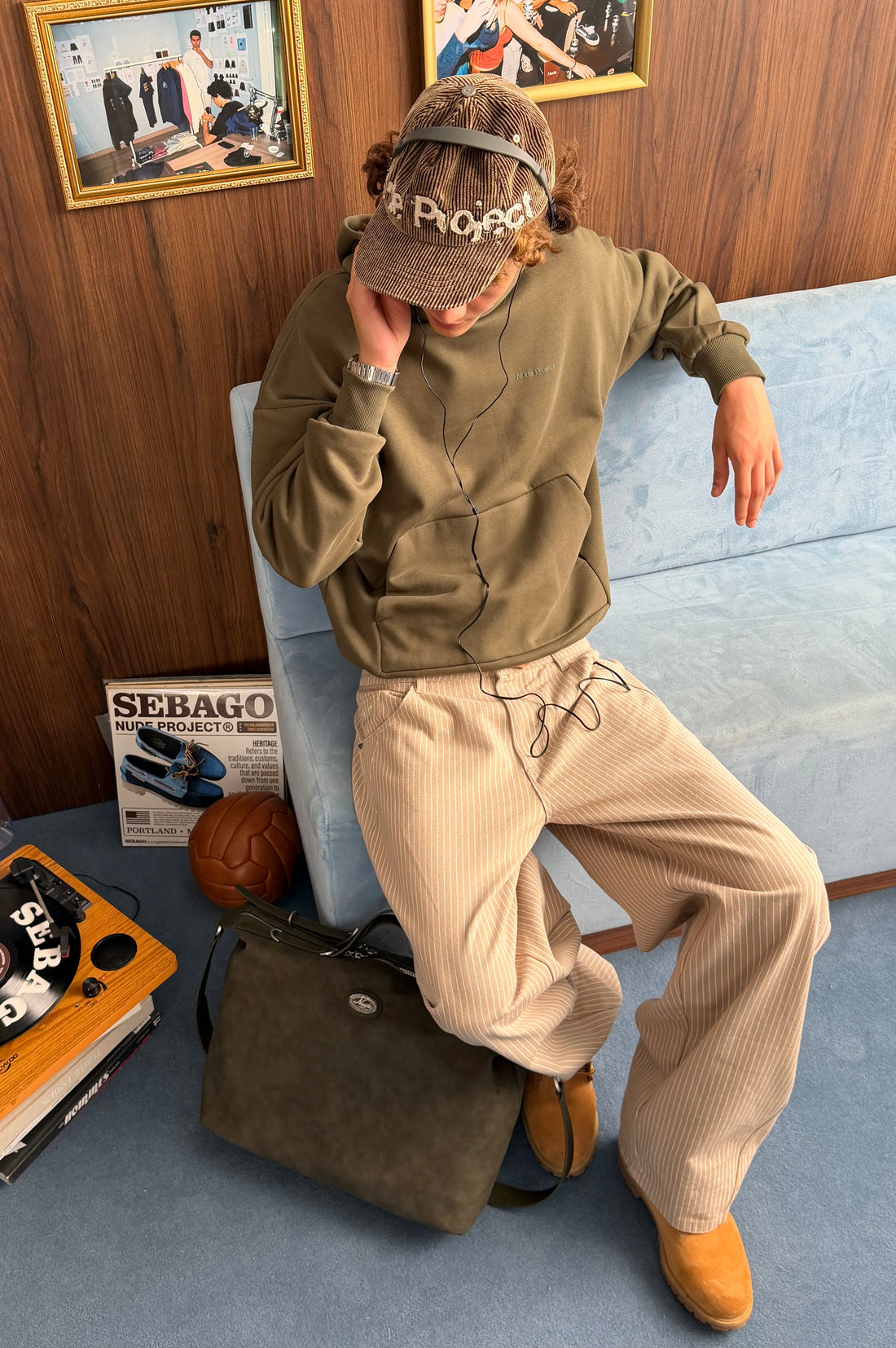 Origins Hoodie Khaki