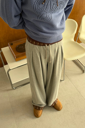 Drew Sweatpants Grey Melange