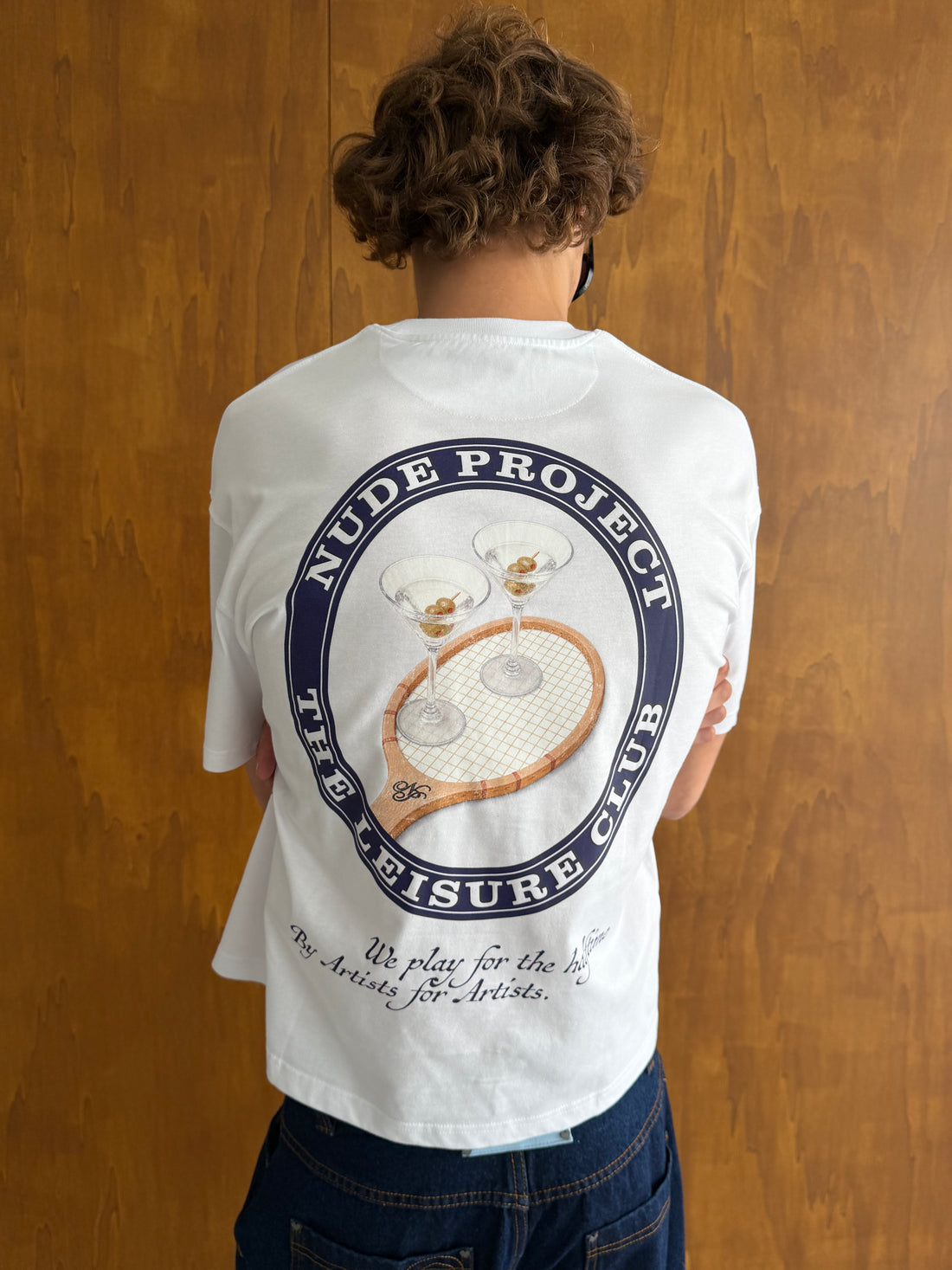 I Need A Break Tee White