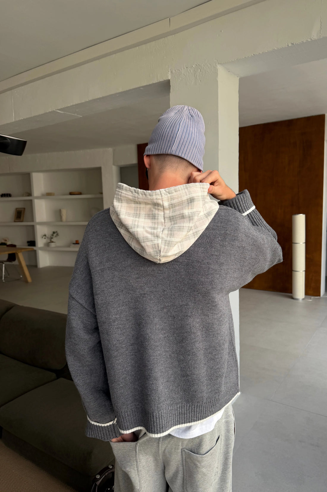 The Employee of the Month Knit Sweater Ash