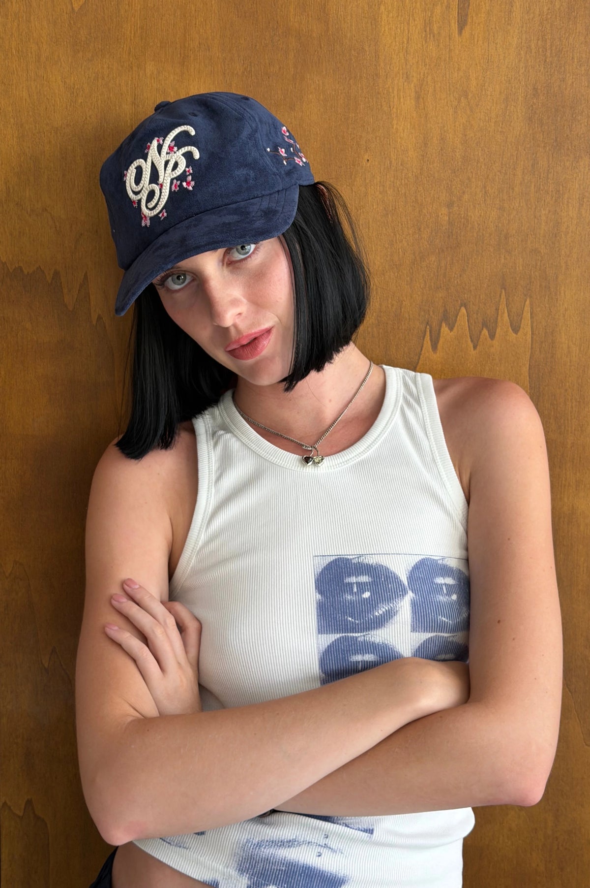 Script Embroided Cap