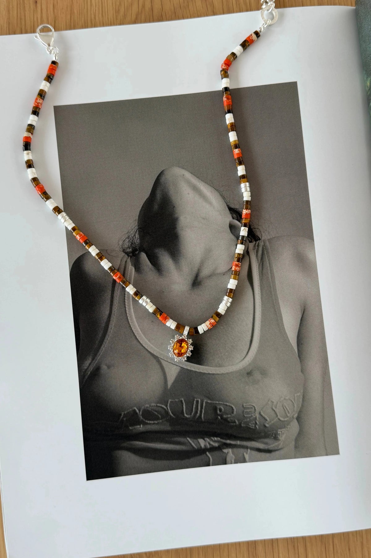 Famara Necklace Orange