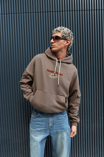 Culto Hoodie Brown