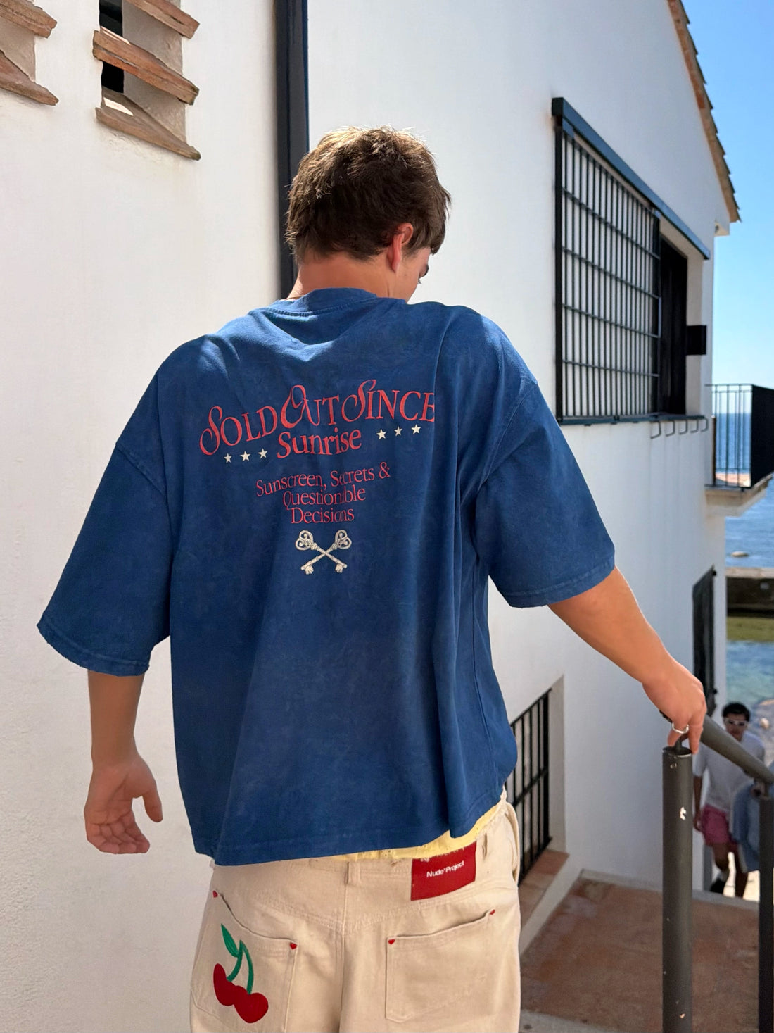 Mansion Key Tee Navy