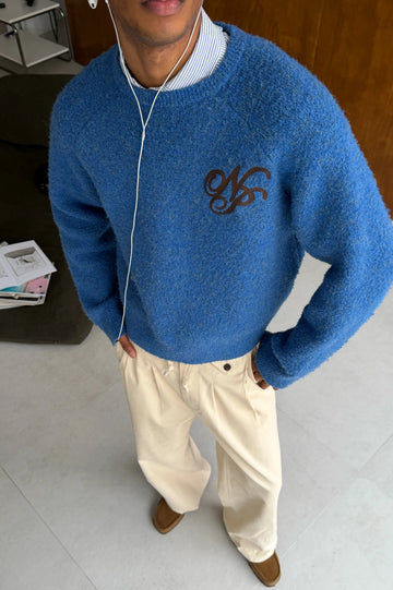 Le Marais Knit Sweater Blue